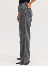 Calça Jeans Preta Reta Lily