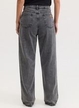 Calça Jeans Preta Reta Lily