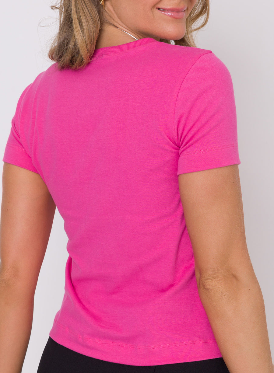 T-shirt Vera - Rosa Chiclete