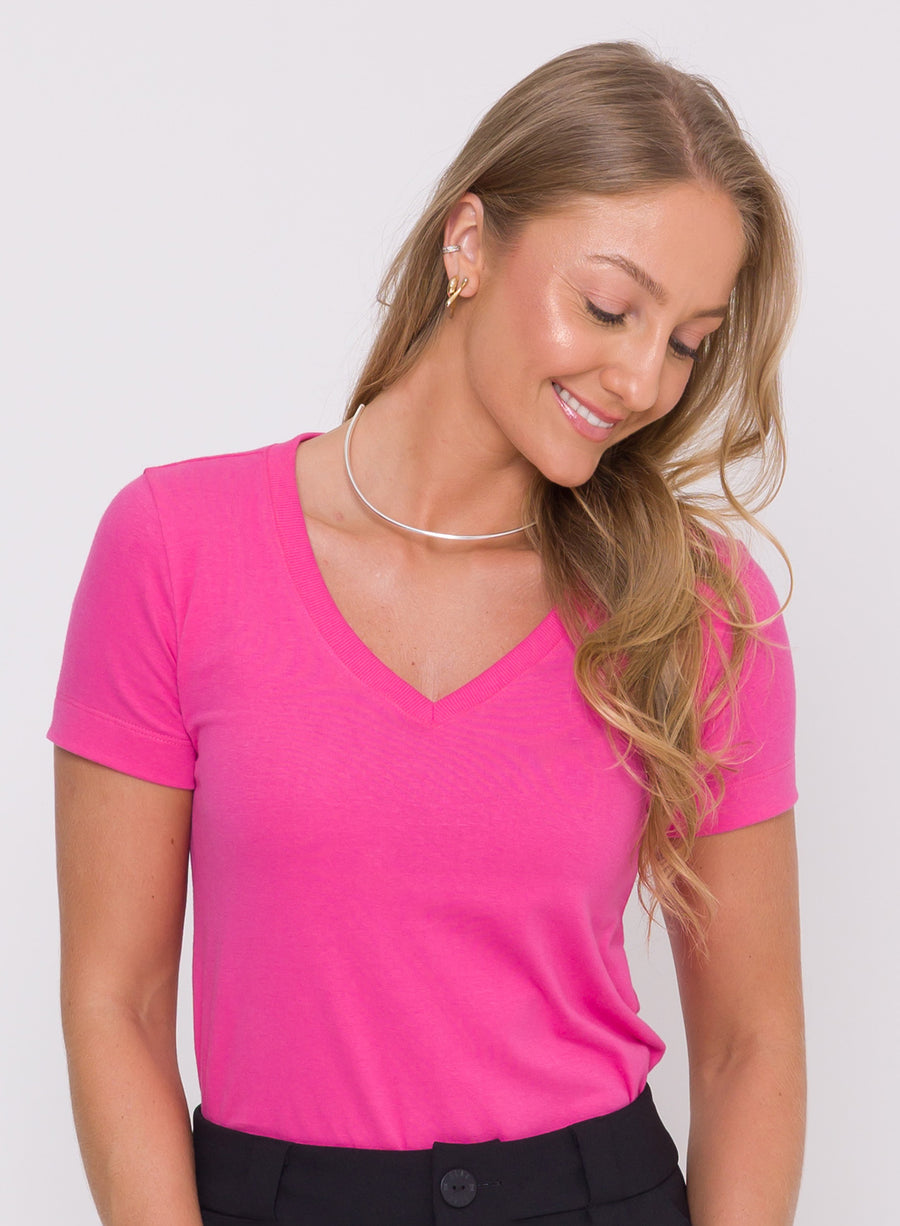 T-shirt Vera - Rosa Chiclete