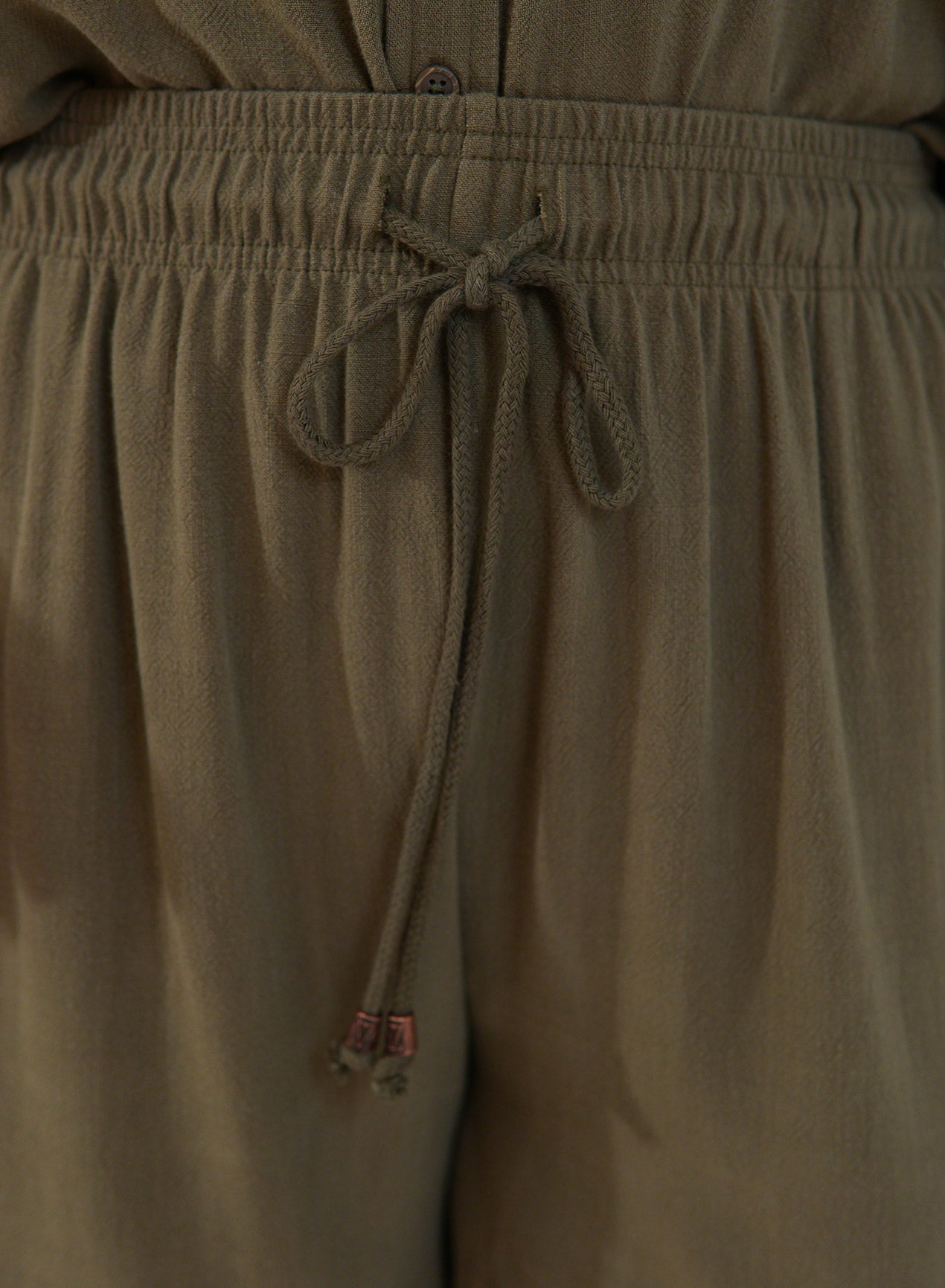 Shorts Viscose com Linho Sofi Verde