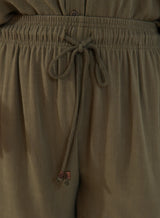 Shorts Viscose com Linho Sofi Verde