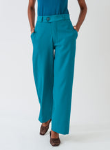 Calça Alfaiataria Feminina Verde Sol