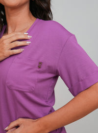 T Shirt Roxa Eva