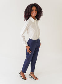 Calça Eliana - Azul Marinho