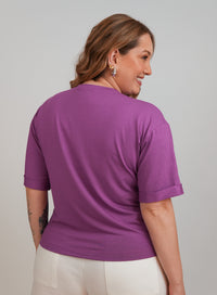 T Shirt Roxa Eva