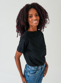 Blusa Ombro A Ombro Preta Yvi