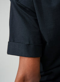 Blusa Ombro A Ombro Preta Yvi