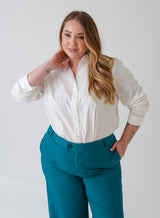 Calça Alfaiataria Feminina Verde Sol