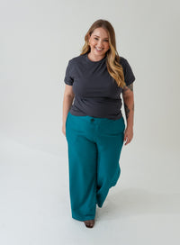 T Shirt Cinza Escuro Feminina Lua