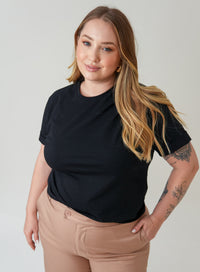 T Shirt Feminina Preta Lua