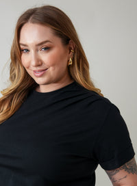 T Shirt Feminina Preta Lua
