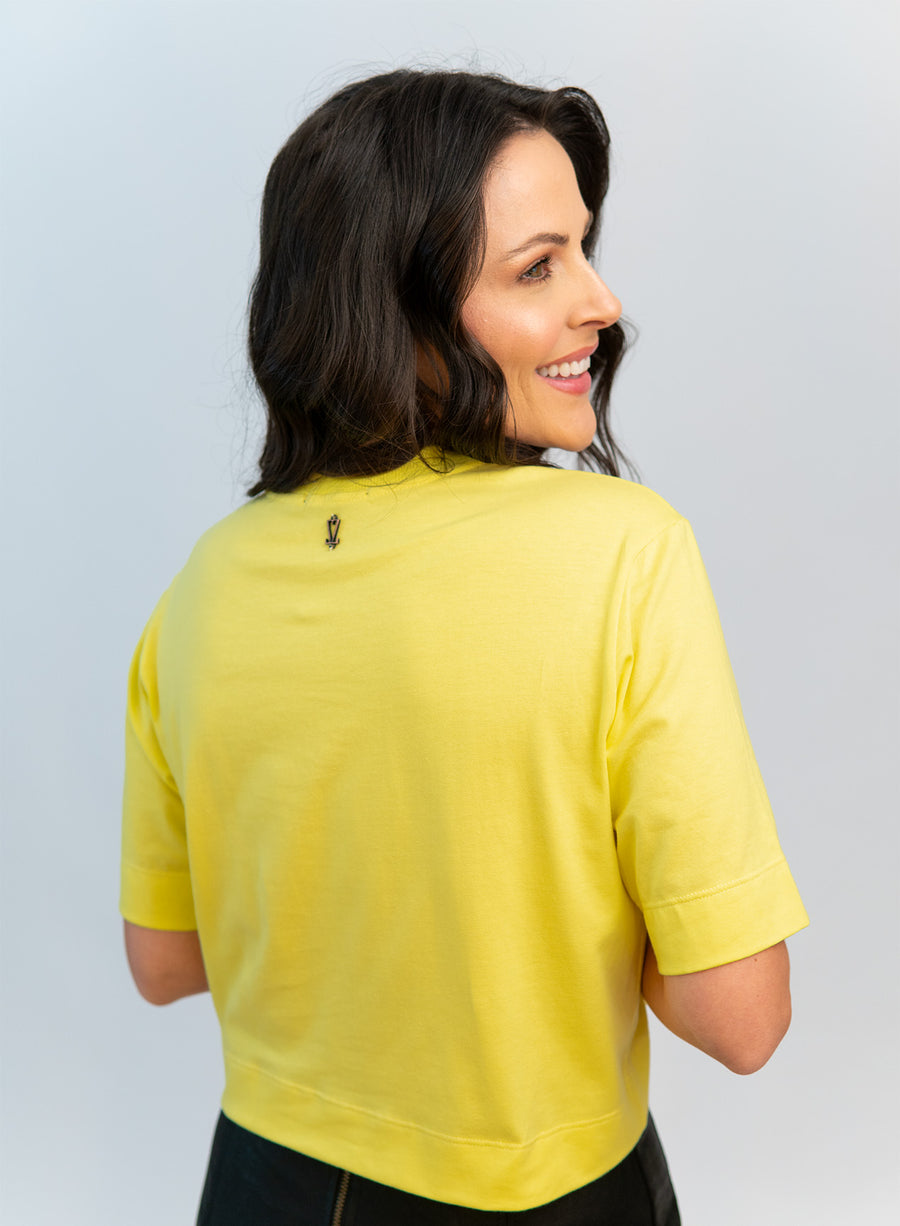 T-shirt Isabella - Amarelo