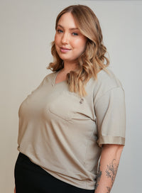 T Shirt Bege Eva