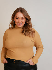 Blusa Gola Alta Caramelo Liz