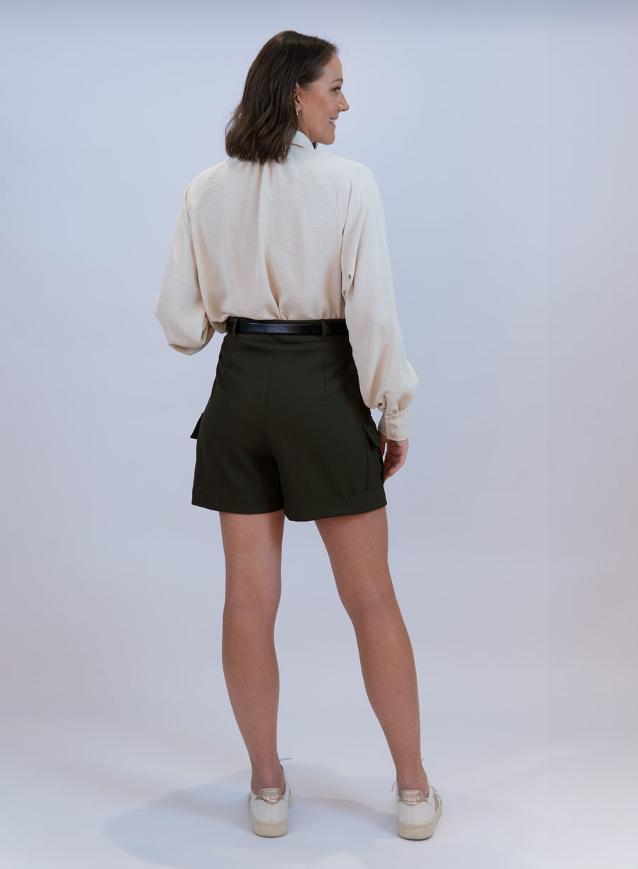 Shorts Paloma - Verde Oliva