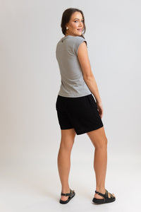 Short De Alfaiataria Preto Noemi