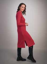 Vestido Tricot Vermelho Pricila