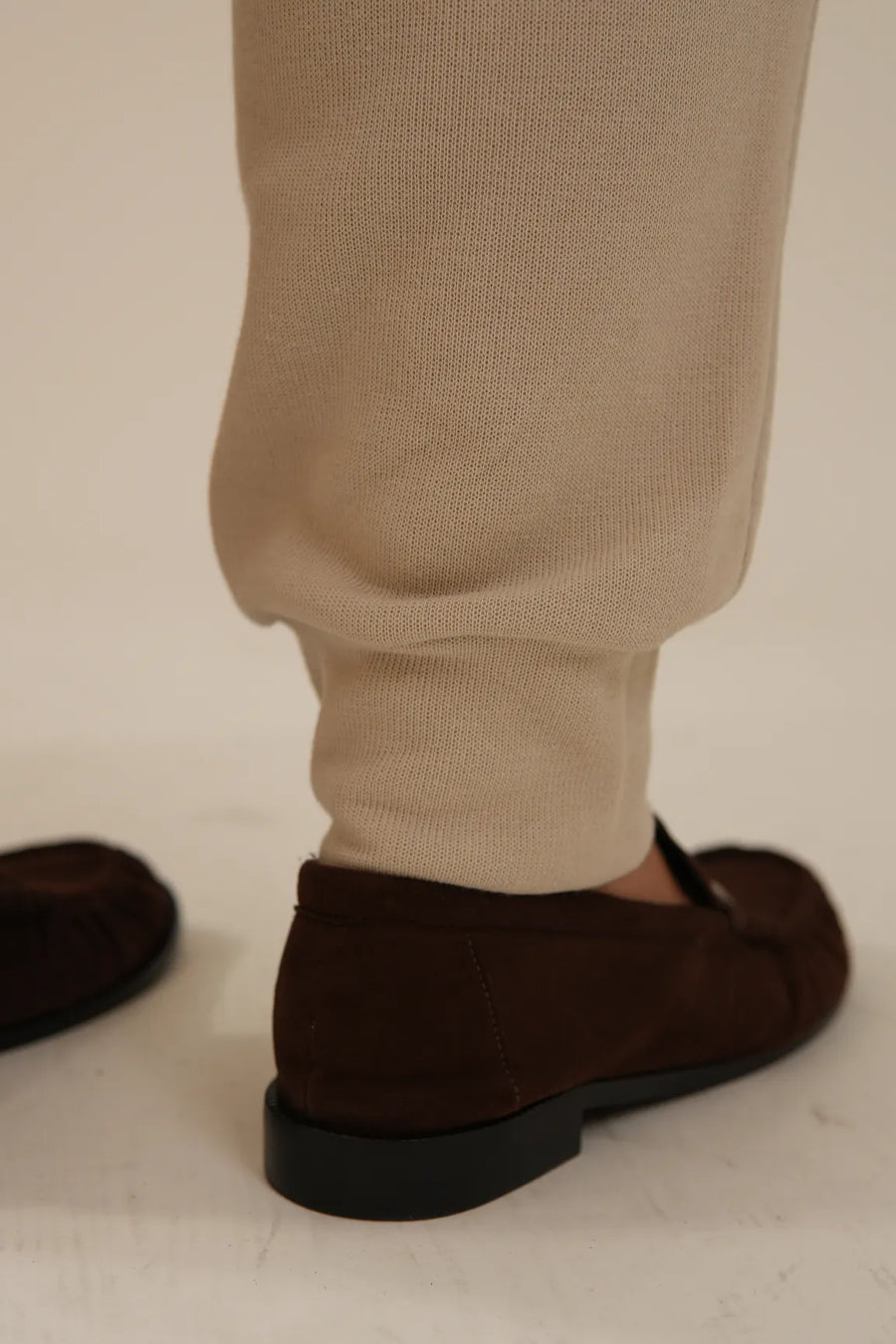Calça Feminina Tricot Bege Luísa
