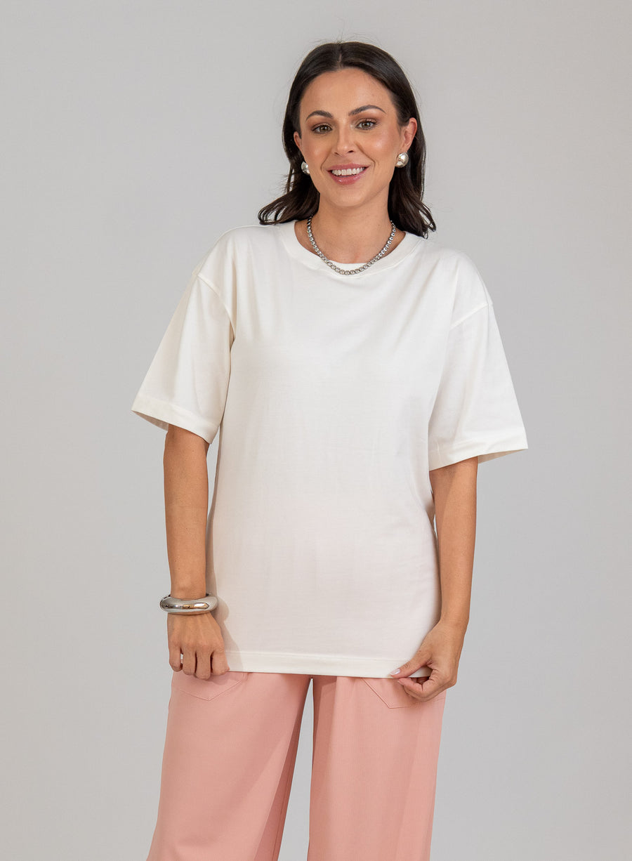 T-shirt Flora - Branco