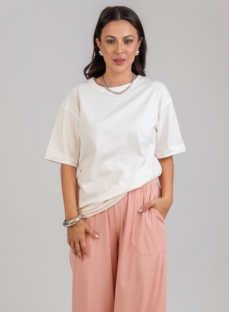 T-shirt Flora - Branco