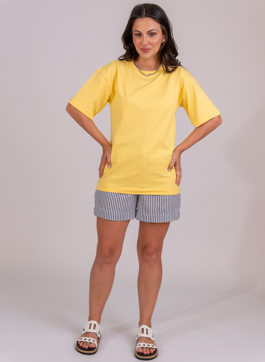 T-shirt Flora - Amarelo