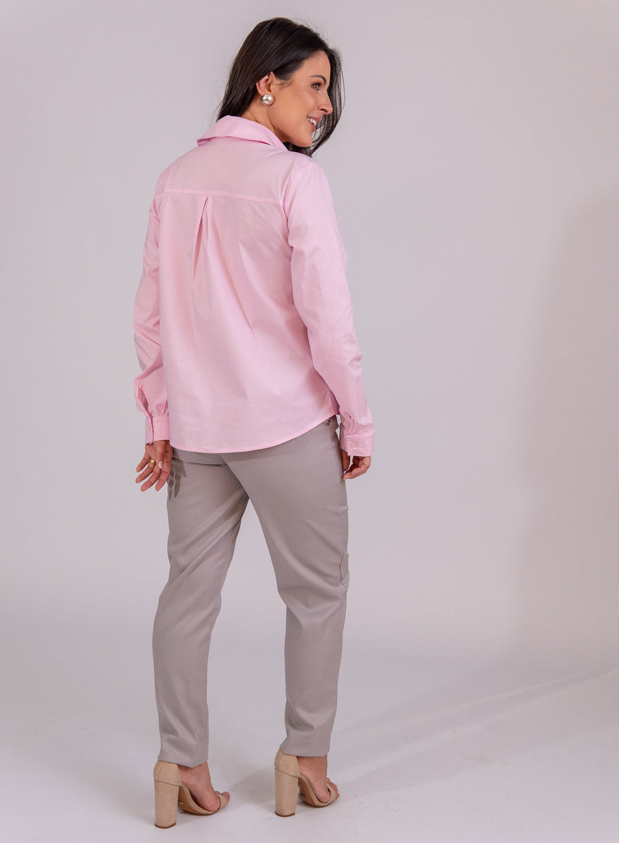 Camisa Paula - Rosa