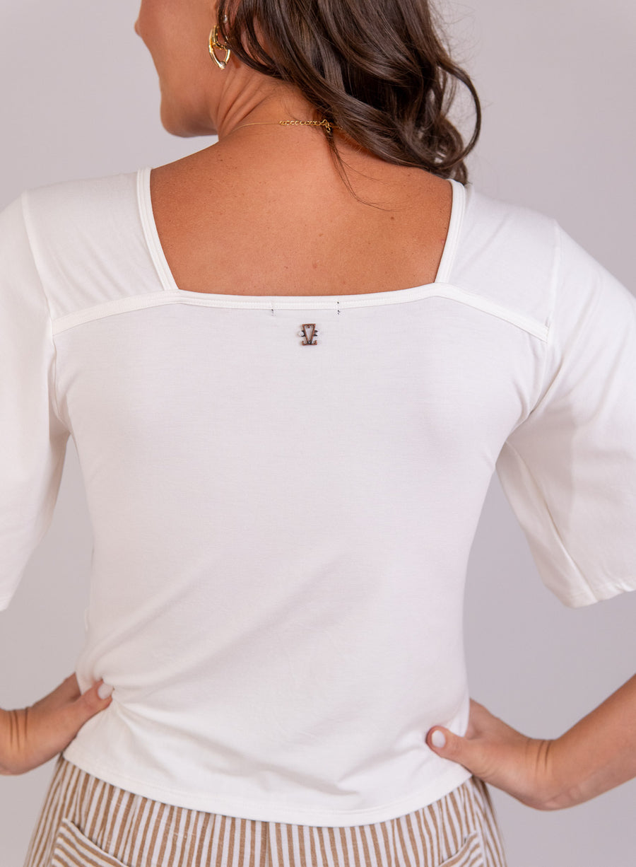 Blusa Elena - Off White