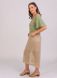Blusa Verde Clara Feminina Elena