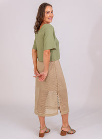 Blusa Verde Clara Feminina Elena
