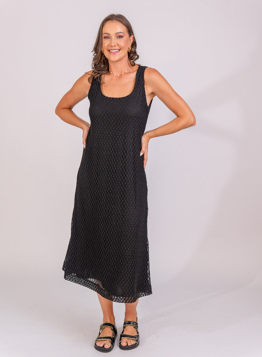 Vestido Alana - Preto