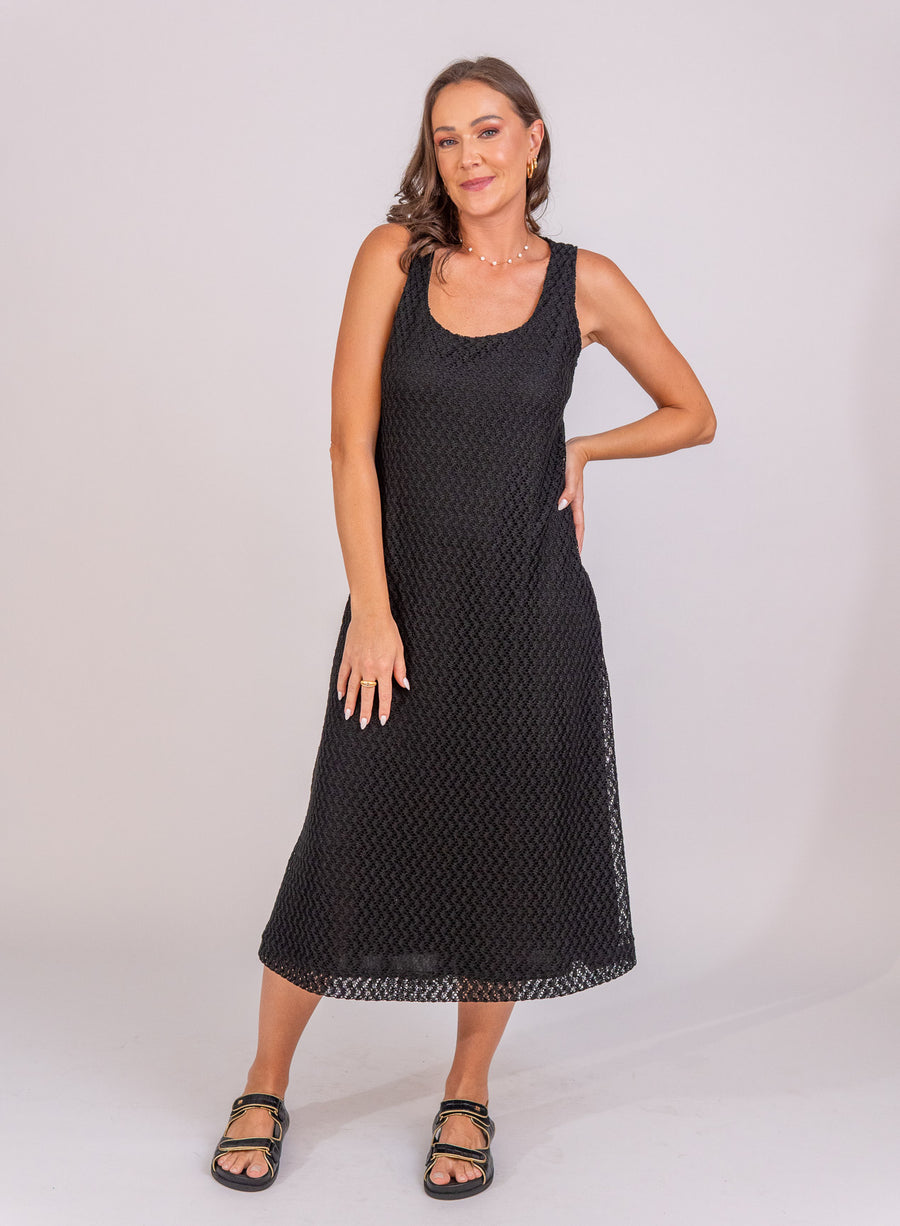 Vestido Alana - Preto