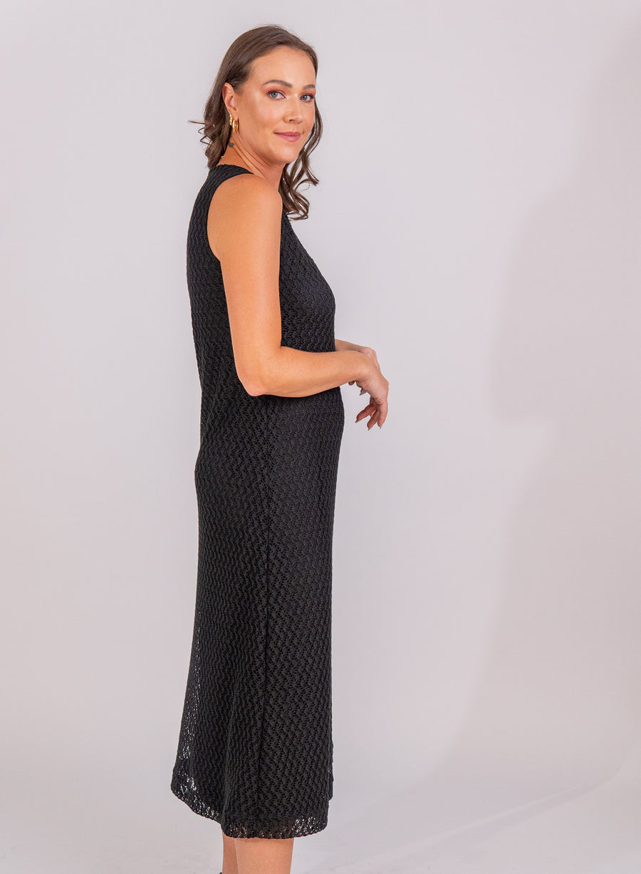 Vestido Alana - Preto