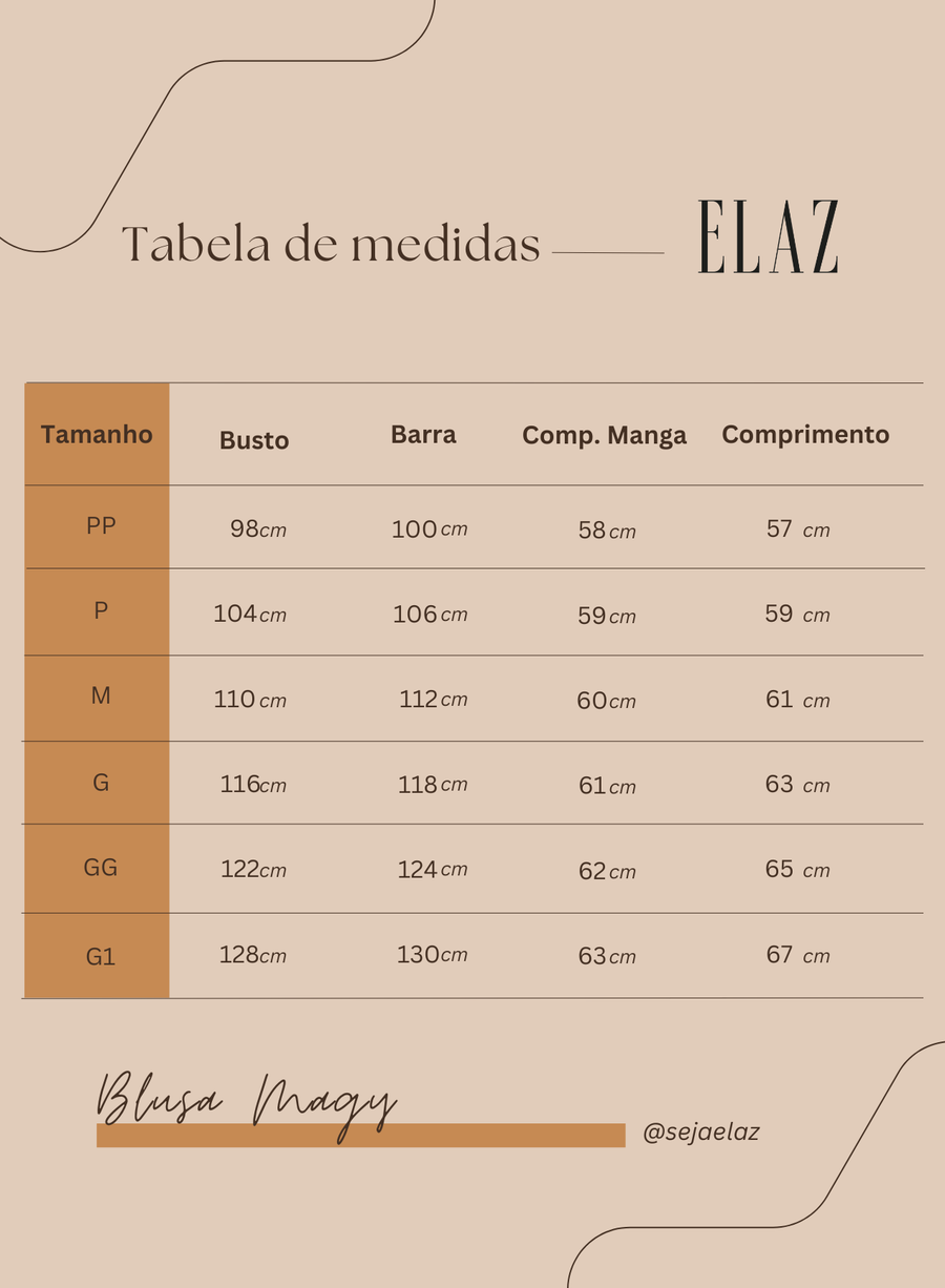 Blusa Tecido Plano Gola Alta Magy - Marinho
