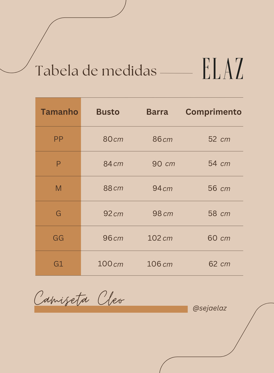 Camiseta Feminina Algodão com Elastano Muscle Tee Cléo - Bege