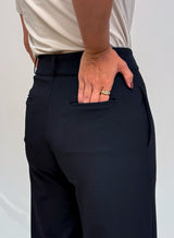 Calça Alfaiataria Feminina Preta Sol