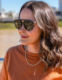 T-shirt com Amarração Mia Terracota