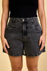 Shorts Jeans Preto Camille