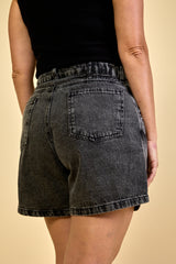 Shorts Jeans Preto Camille