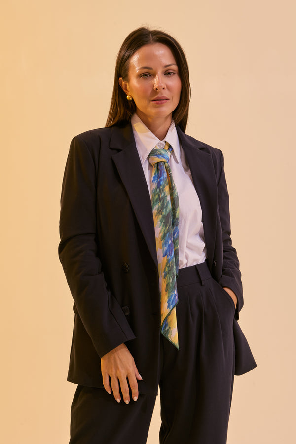 Blazer Feminino Transpassado Luma Marinho