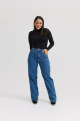 Calça Jeans Reta Lily