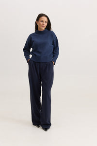 Casaco de Tricot Feminino Dorothy - Marinho