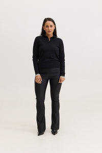 Calça Bailarina Malha Supreme Lorena - Preta