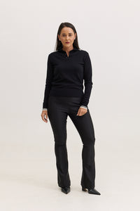 Calça Bailarina Malha Supreme Lorena - Preta