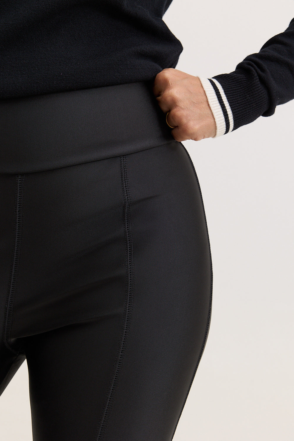 Calça Bailarina Malha Supreme Lorena - Preta