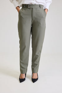 Calça Alfaiataria Feminina Eliana - Verde Oliva