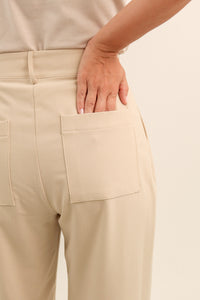 Calça Alfaiataria Feminina Luma - Bege