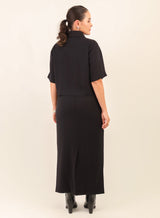 Camisa Viscose Mavie - Preta