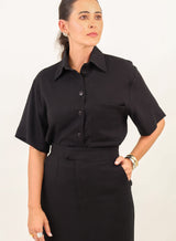 Camisa Viscose Mavie - Preta