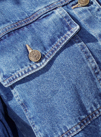 Camisa Jeans Oversized Morgan